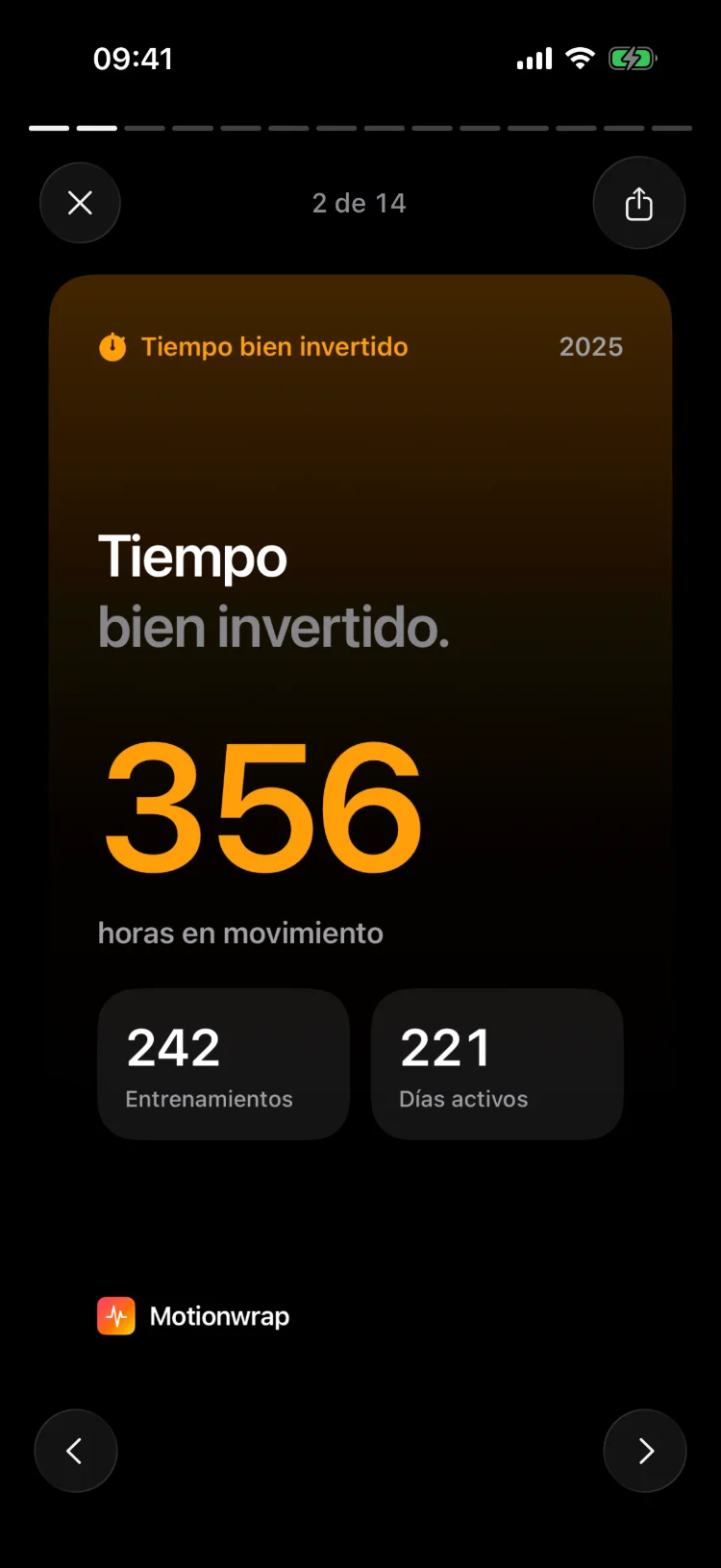 Todo tu año, de un vistazo.