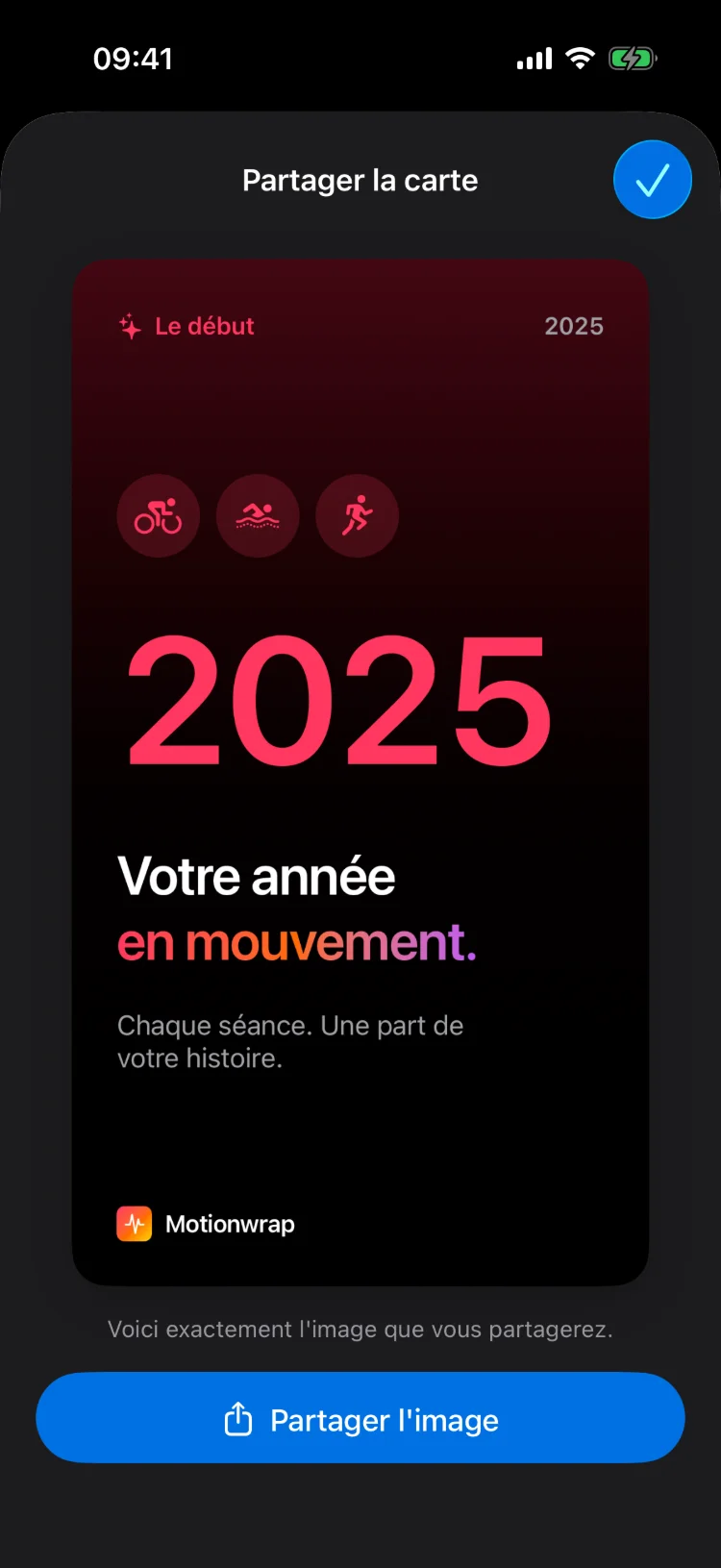 Un toucher et c'est dans votre story.
